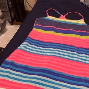 A small 5/6 long girl dress for the summer